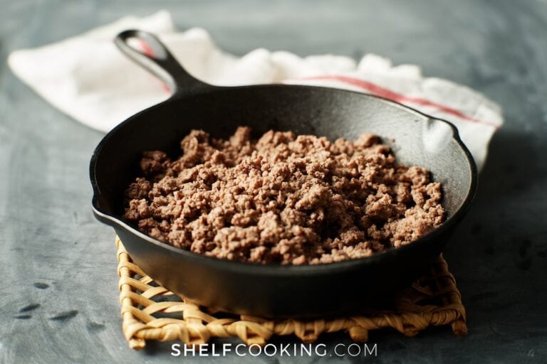 How to Cook Ground Beef the Easy Way - Shelf Cooking