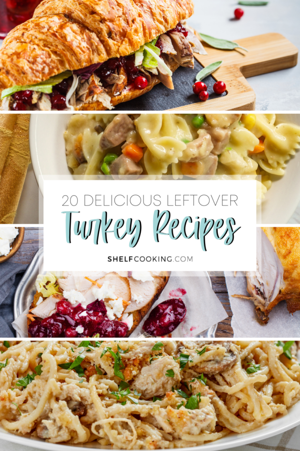 20 Easy &amp; Delicious Leftover Turkey Recipes - Shelf Cooking