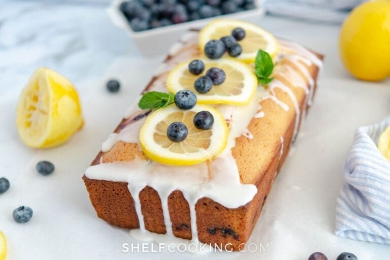 Easy Lemon Blueberry Bread Recipe Freezer Tips Shelf Cooking