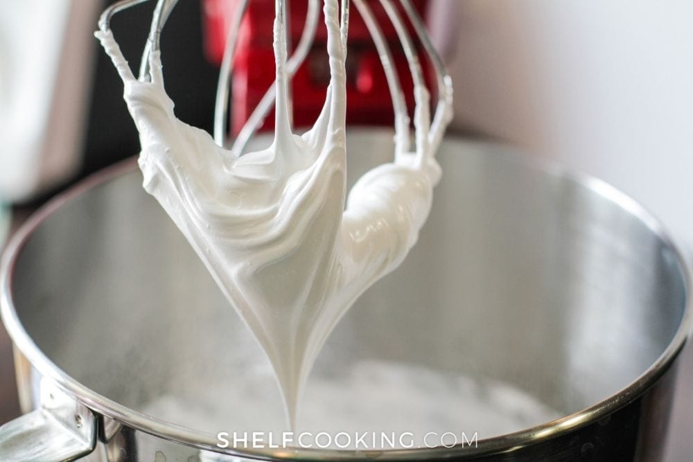 whipping egg whites to replace baking soda, from Shelf Cooking