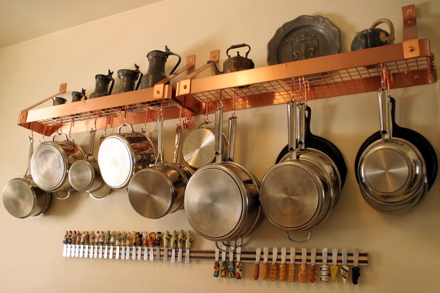 9 Ways To Get Creative With Kitchen Storage In Small Spaces - Shelf Cooking